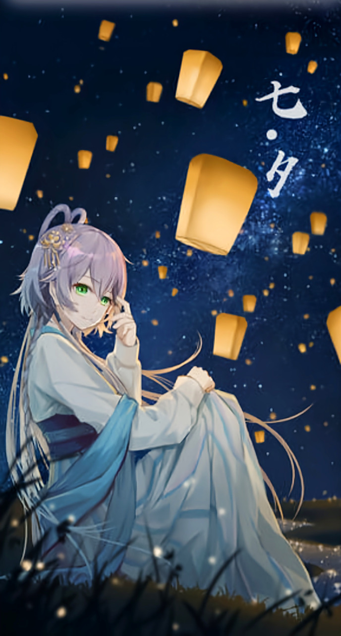 洛天依 七夕#插画# 画师:  tto_ra