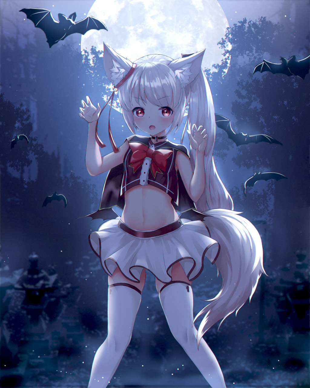 狼少女#二次元美图#  画师: chiya_2 pid:8671965