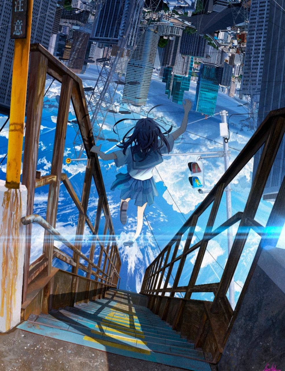 为你闯进颠倒的世界  画师: banishment