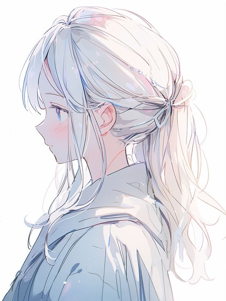 此刻回眸一笑百媚生#可爱二次元女孩
