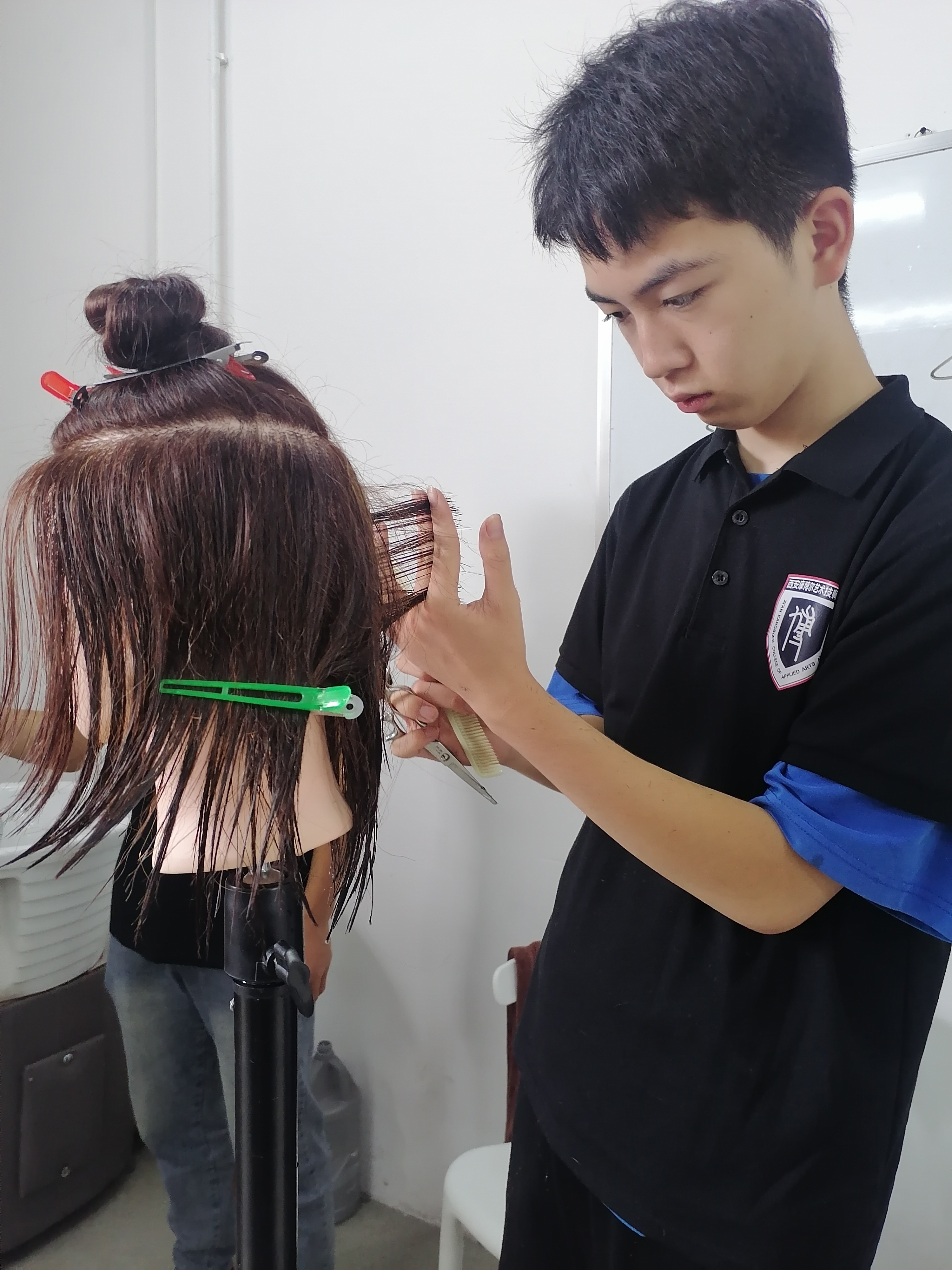 西安美发学校#  #西安栗红强美容美发化妆学校