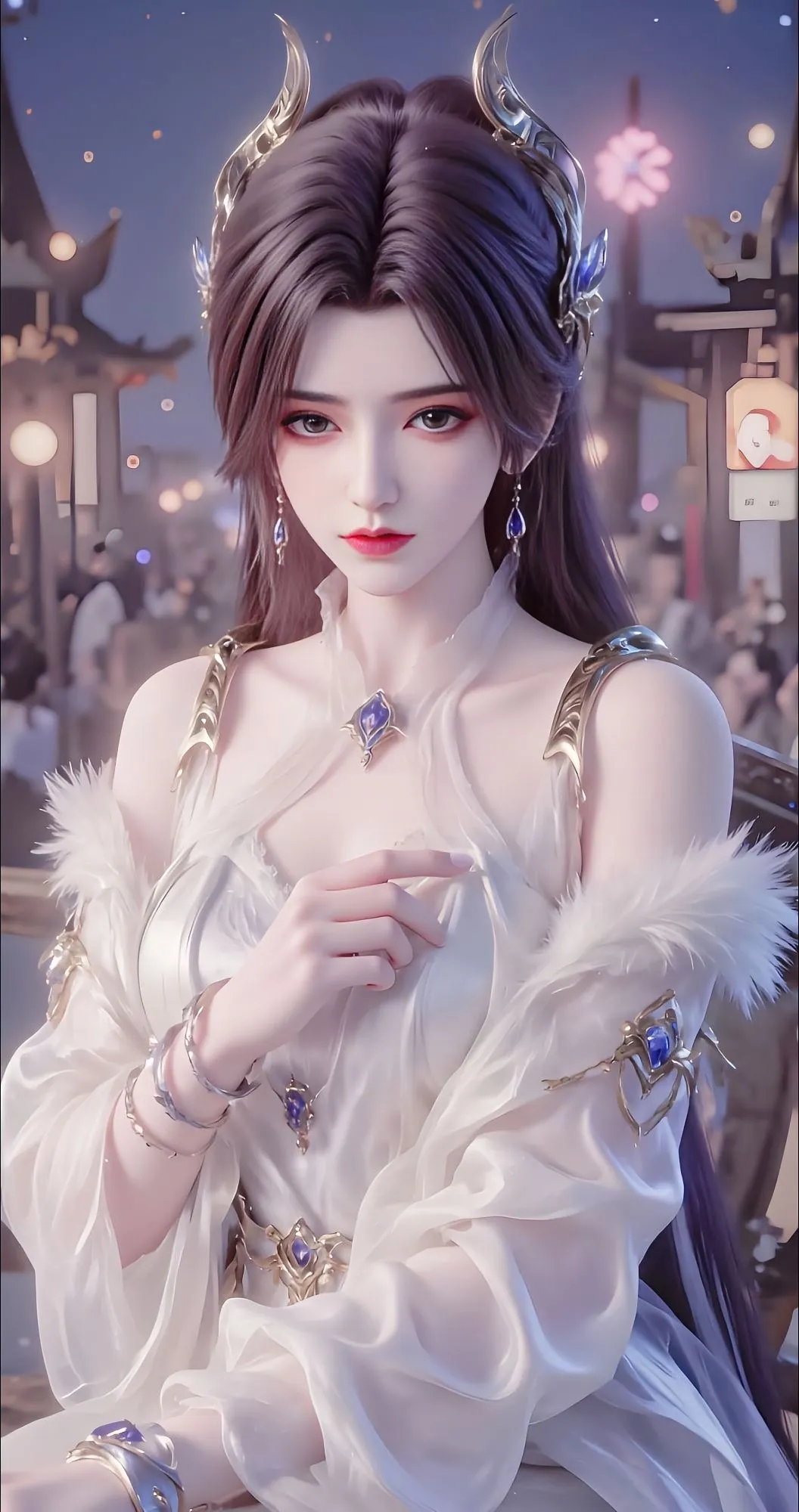 今晚的月色真美,我在古风街角等你,不见不散哦