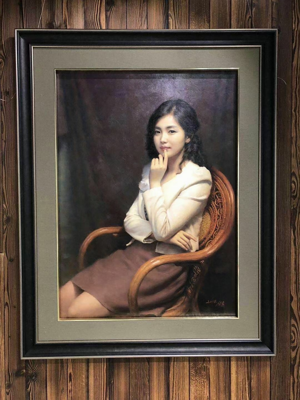 美术作品# #投资# 坐江山