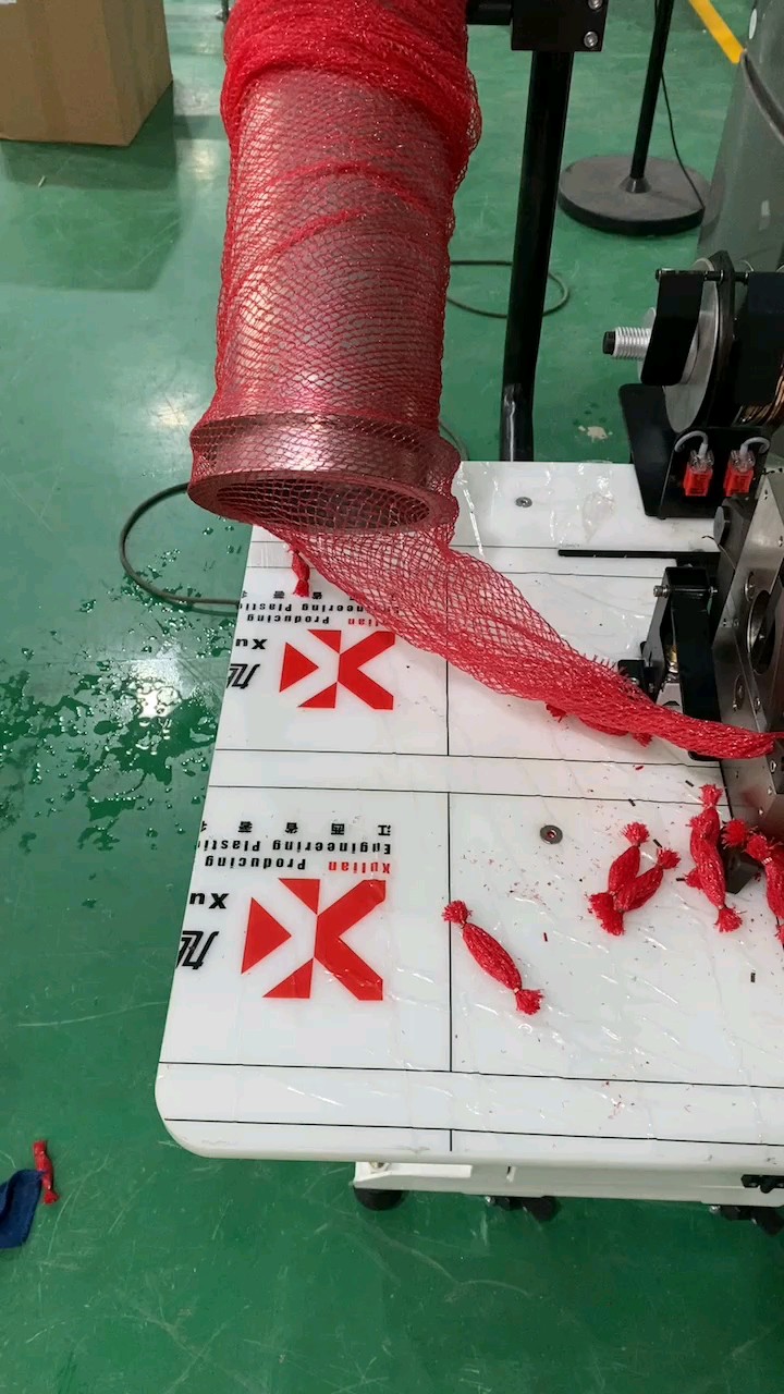 为什么很多水果企业喜欢网袋机包装产品?