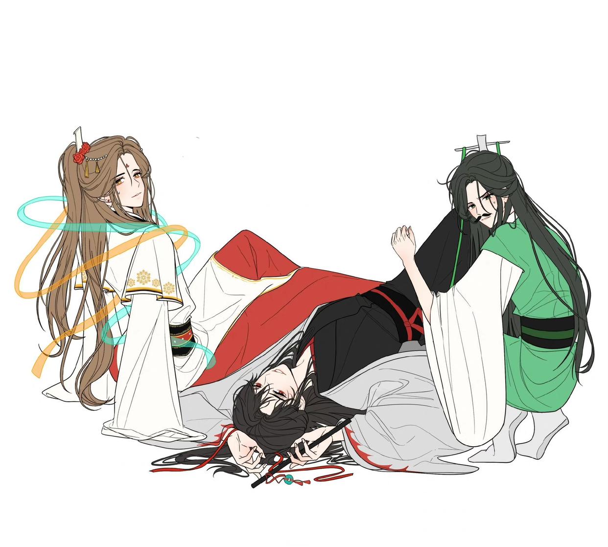 冰妹绳子都准备好了?#人渣反派自救系统# #天官赐福# #魔道祖师