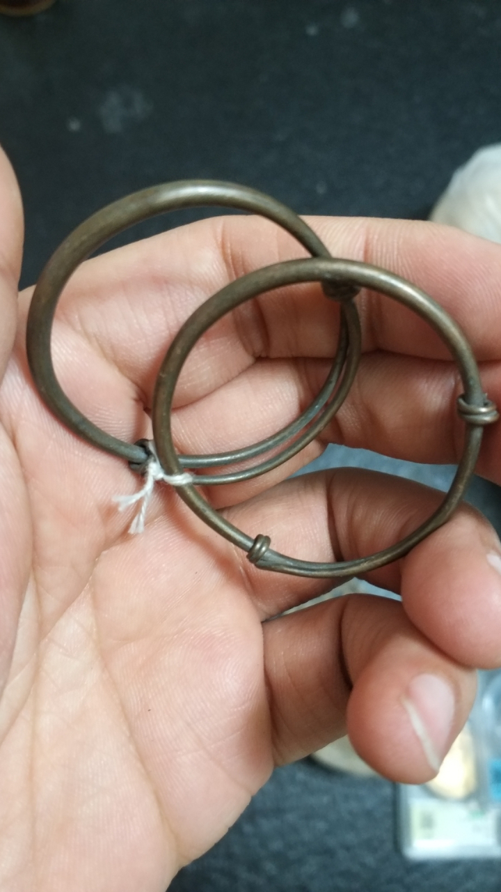 铜手镯(清末民国)