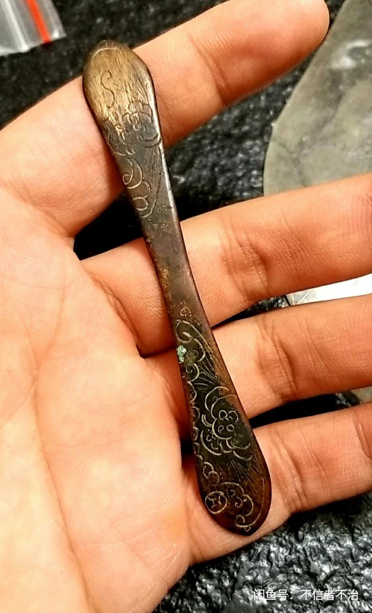 铜簪子  老刻花(清代)88块