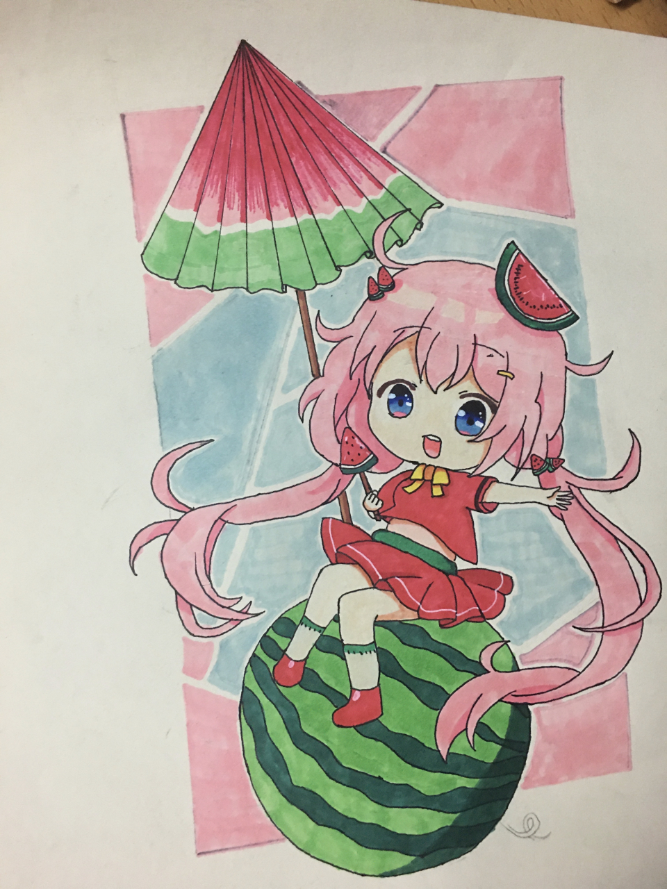 这是我准备动漫8级考核的画(这幅画是我画的),我会不会因为画得简单考