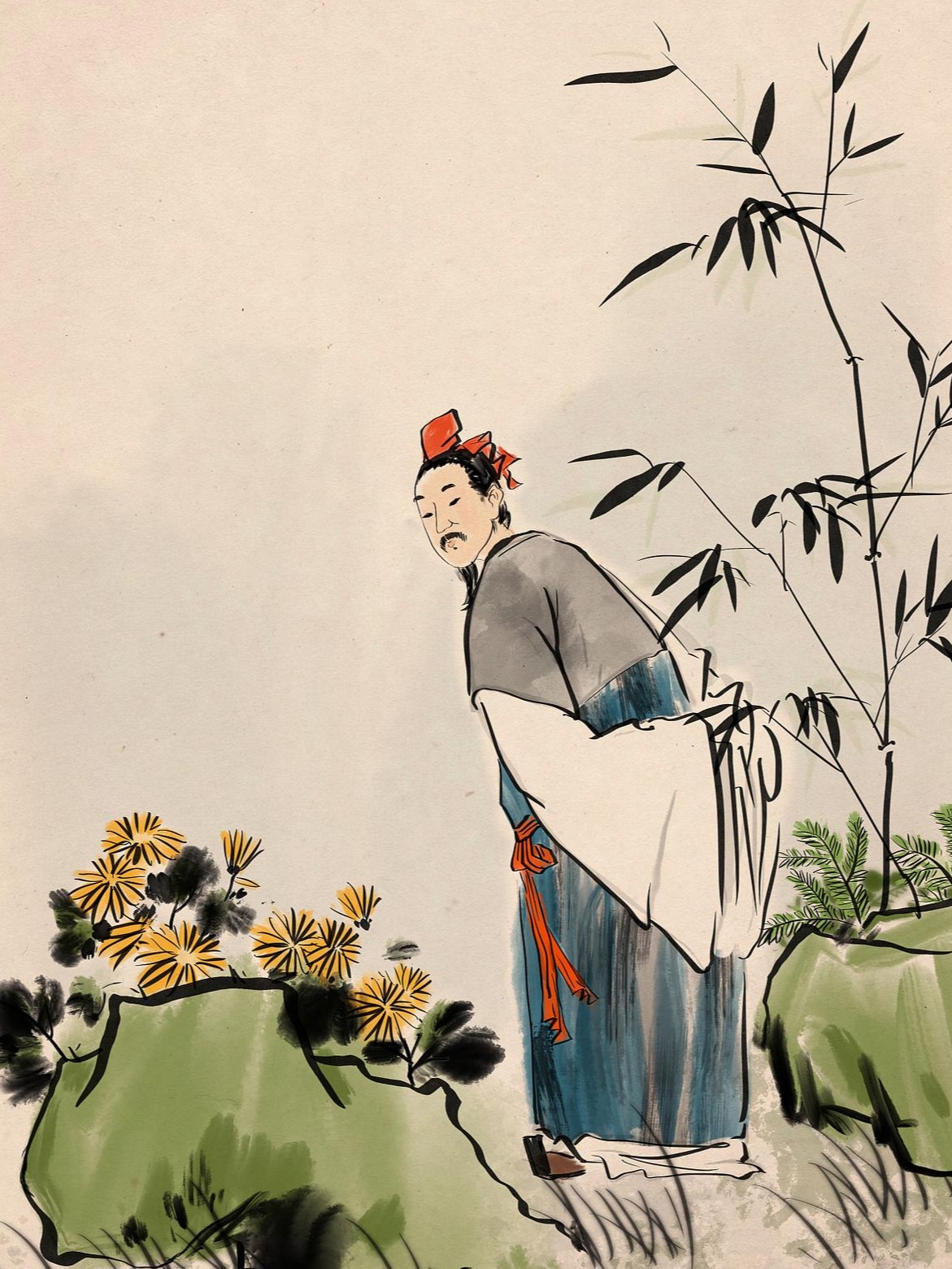 凝神追忆从前事,煮酒轻斟煨火炉