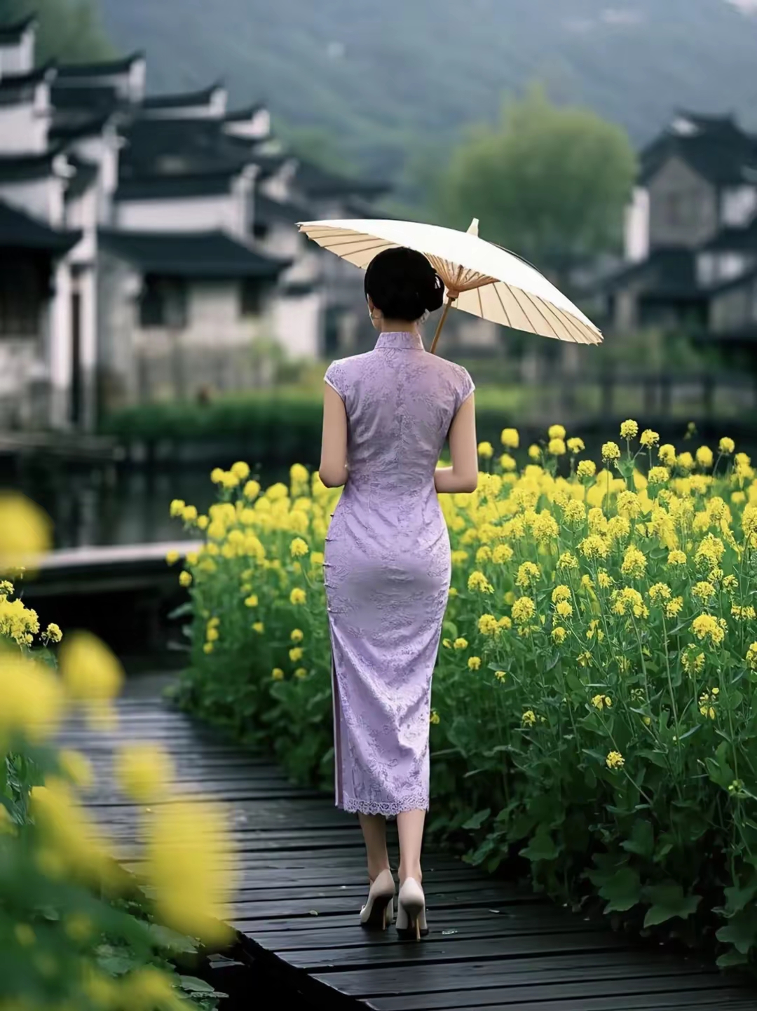 竹篱茅舍无他事