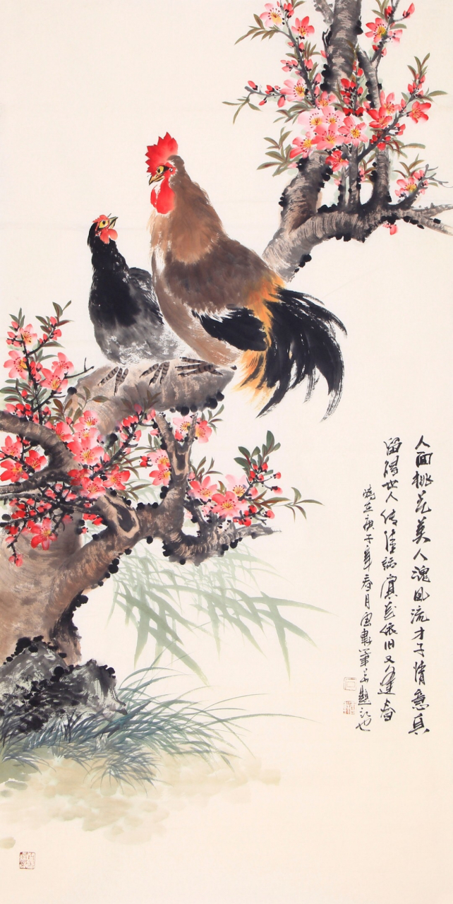 石云轩当代写意花鸟画之大师,他的花鸟作品师法经典,贴近生活,自然