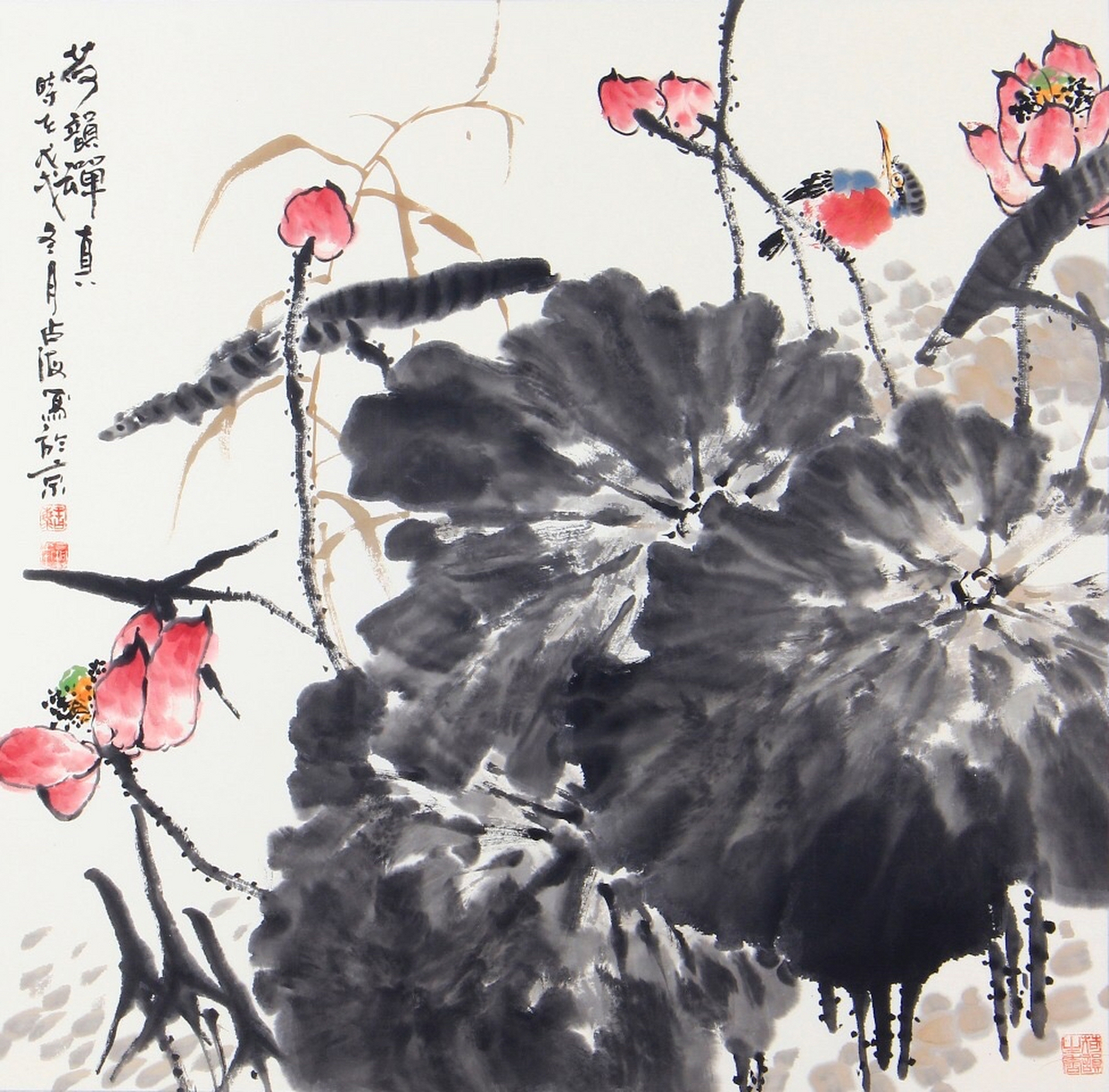 惟妙惟肖 意趣盎然———王占海花鸟画作品赏析  王占海(1964-)男