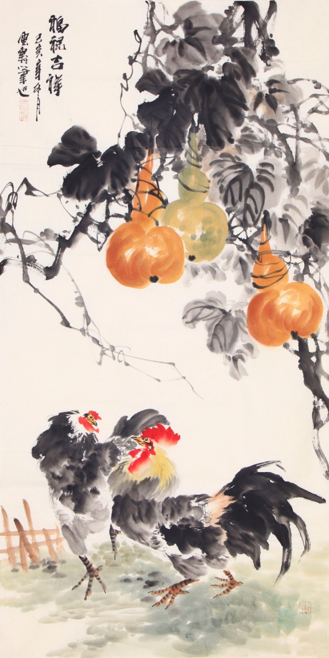 石云轩当代写意花鸟画之大师,他的花鸟作品师法经典,贴近生活,自然