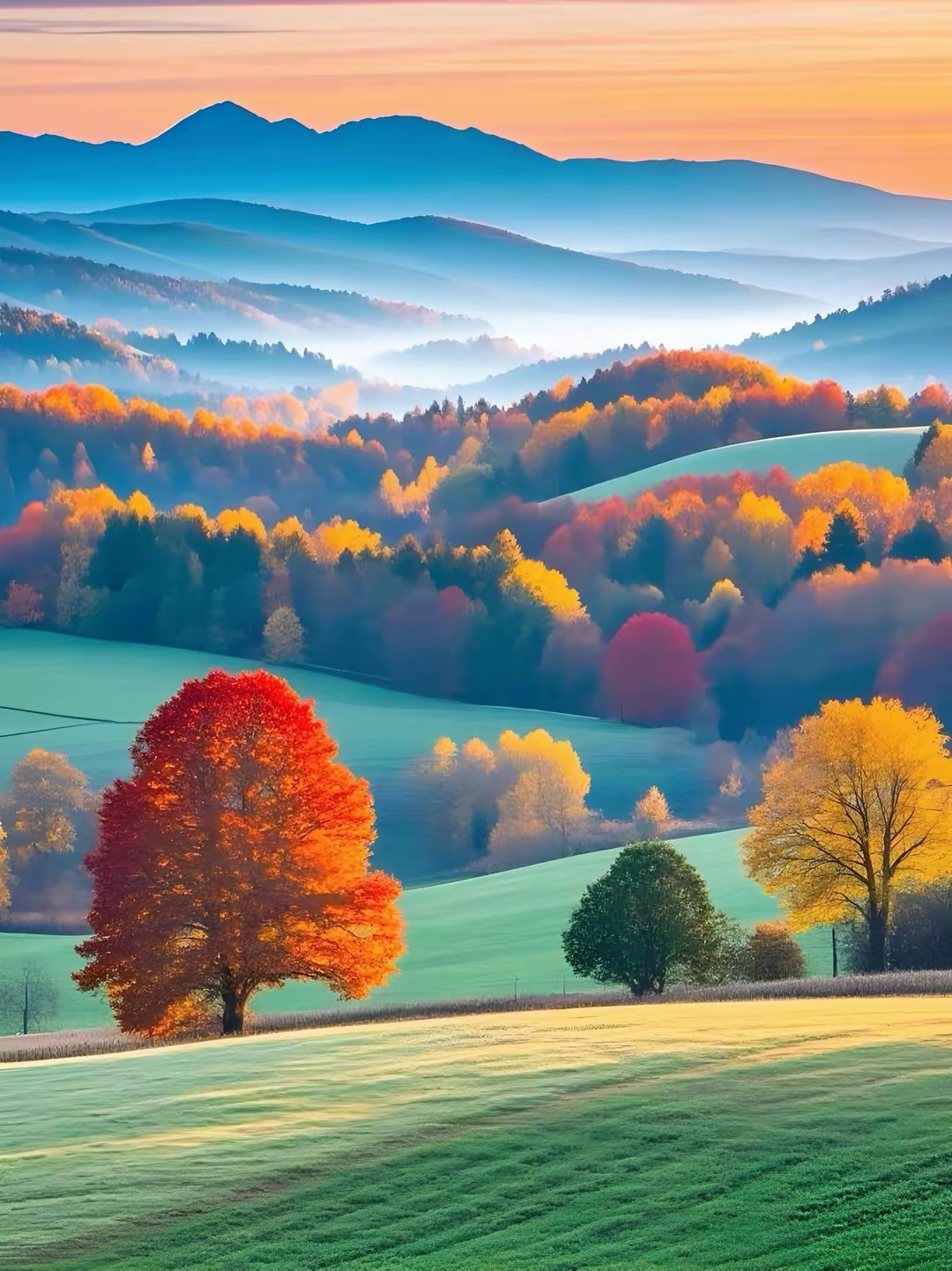 好美的秋色美景图片!赶紧收藏使用吧!