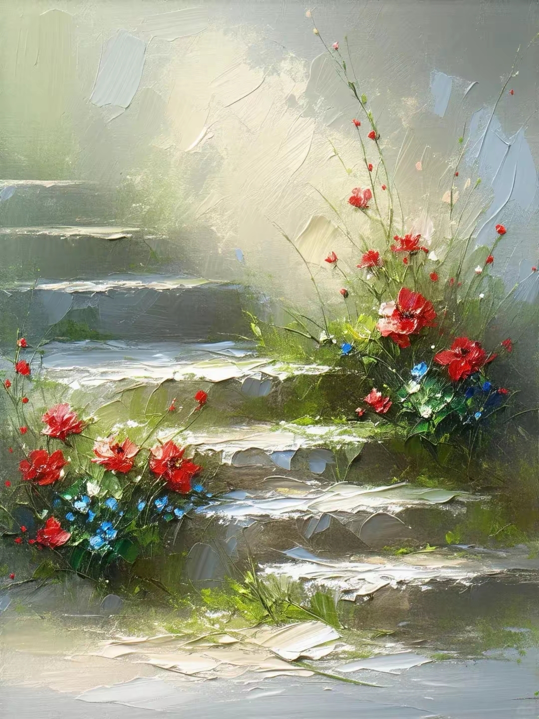 涂鸦几笔勾勒出一幅美丽的景色!