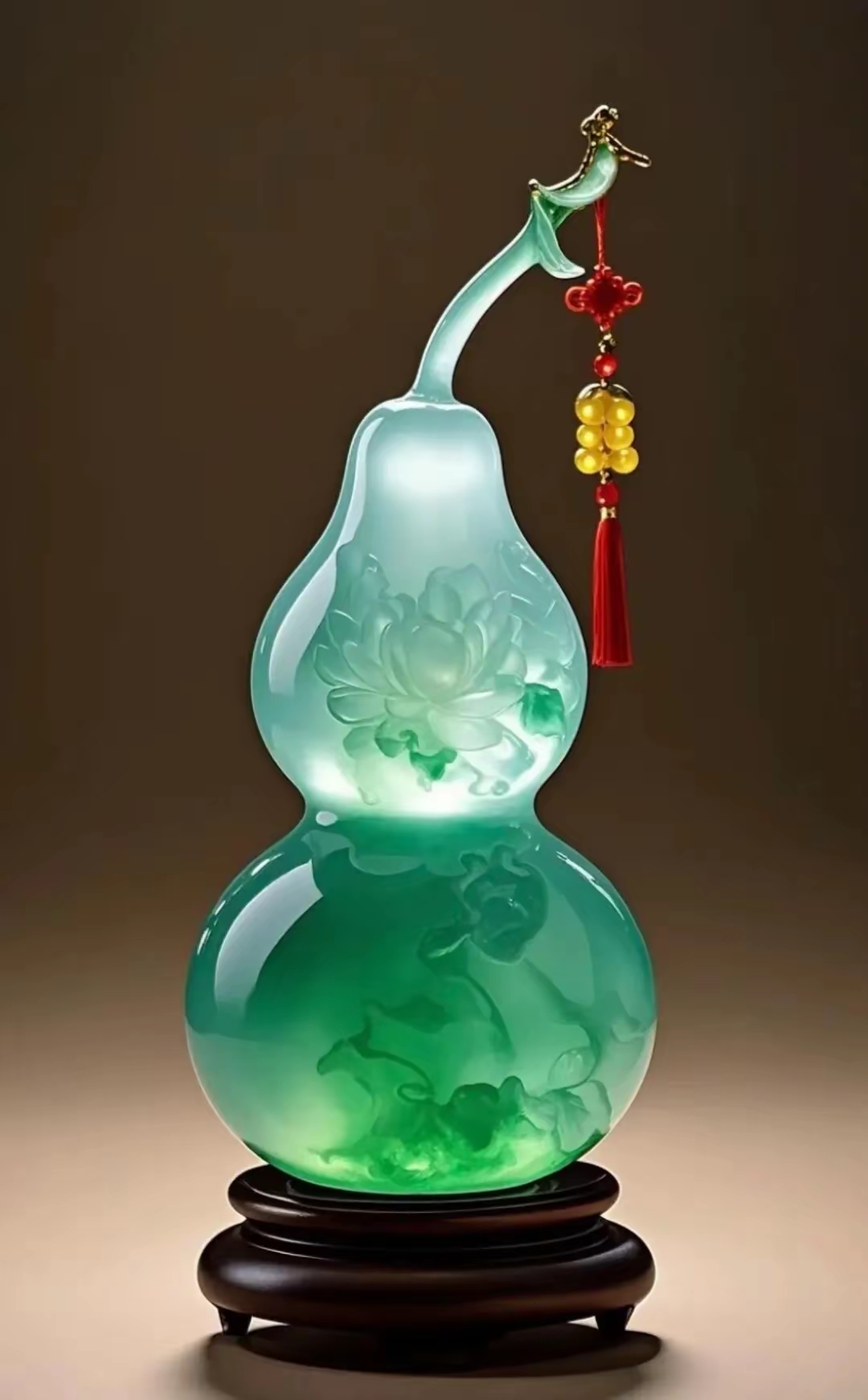 玉葫芦摆件图片,玉雕葫芦吊坠图片,葫芦福禄双全保平安吉祥的头像壁纸