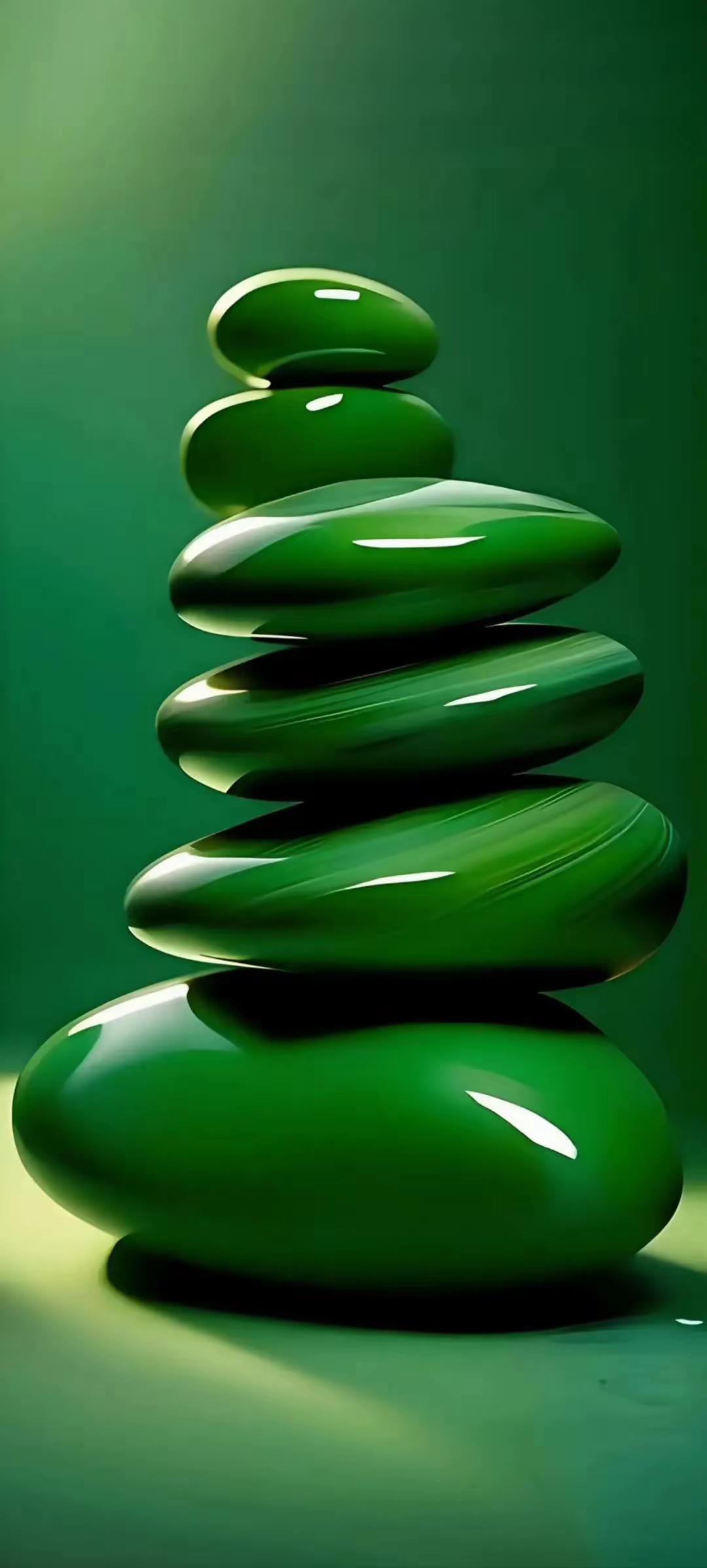 绿色养眼简单大气的壁纸屏保手机背景墙的精美图片!