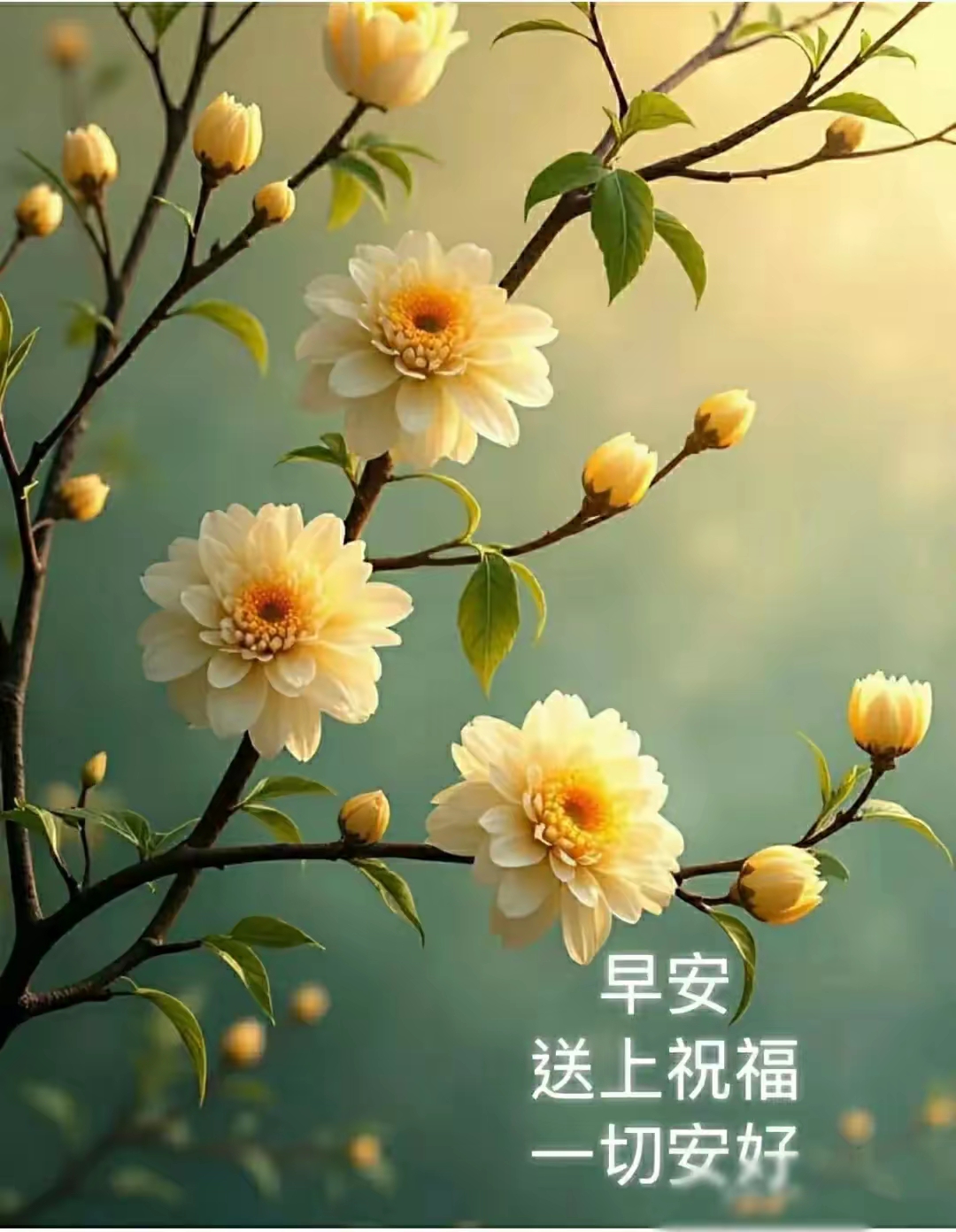 早安你好,早安问候语,生活寄语精美图片