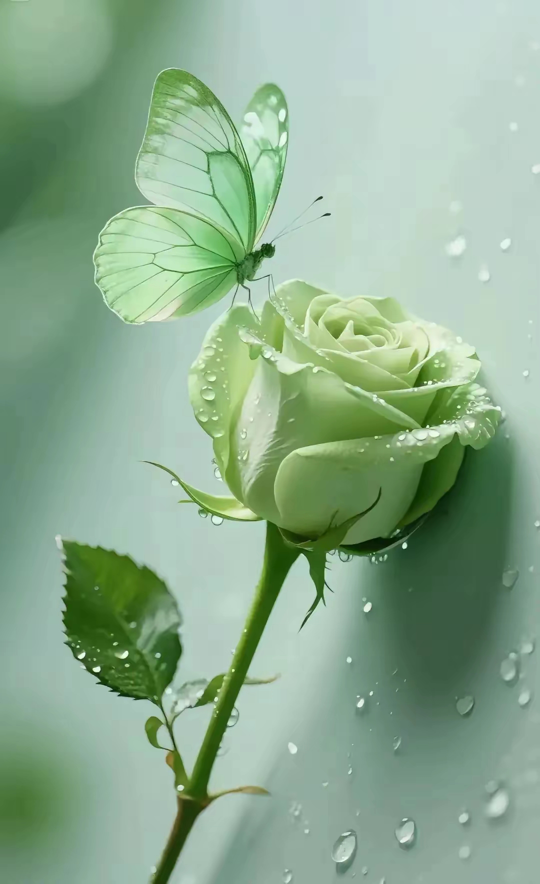 绿色养眼的壁纸屏保手机锁屏背景墙的精美图片,高清晰干净靓丽淡雅的