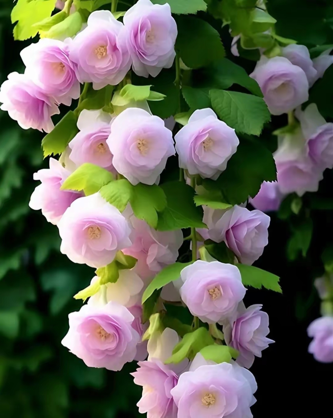 漂亮的粉色蔷薇花图片!收藏吧太漂亮太干净靓丽!