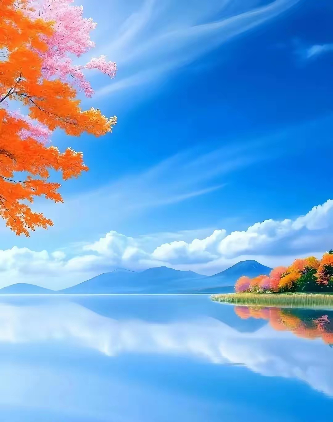 自然风光美景图片,高清晰壁纸屏保手机背景墙的精美图片,山川河流绿草