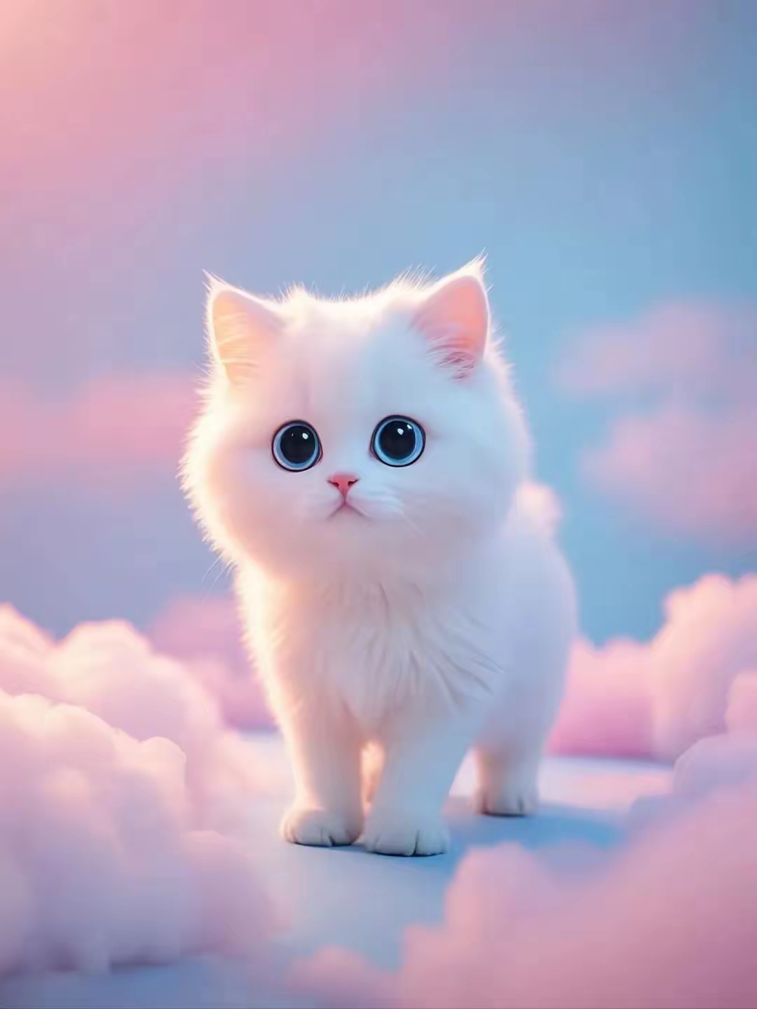 漂亮可爱的猫咪头像图片,做壁纸屏保手机背景墙的猫咪图!