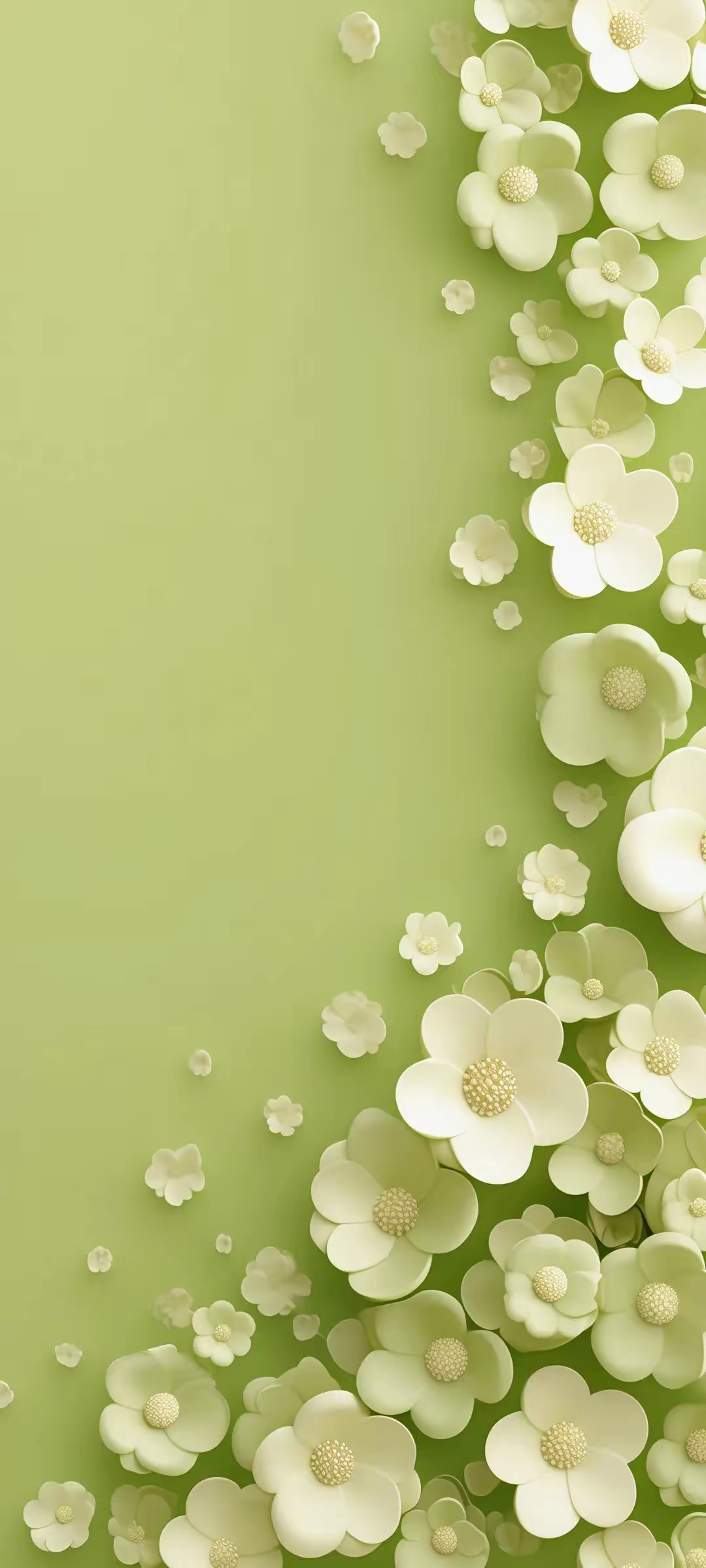 高清晰壁纸屏保手机背景墙的图片,清新淡雅干净的绿色壁纸屏保手机