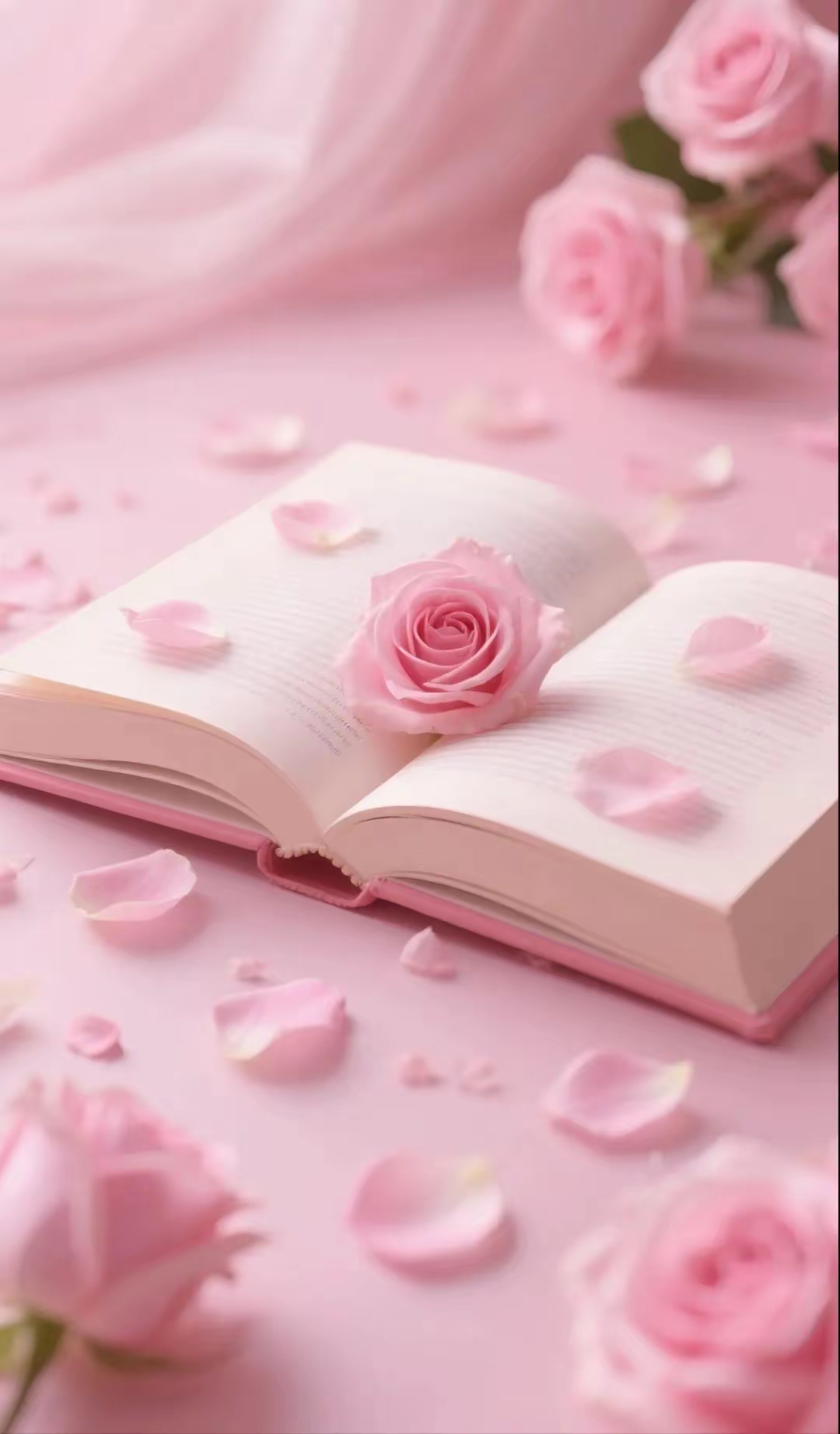 粉色情绪壁纸屏保手机背景墙的图片!