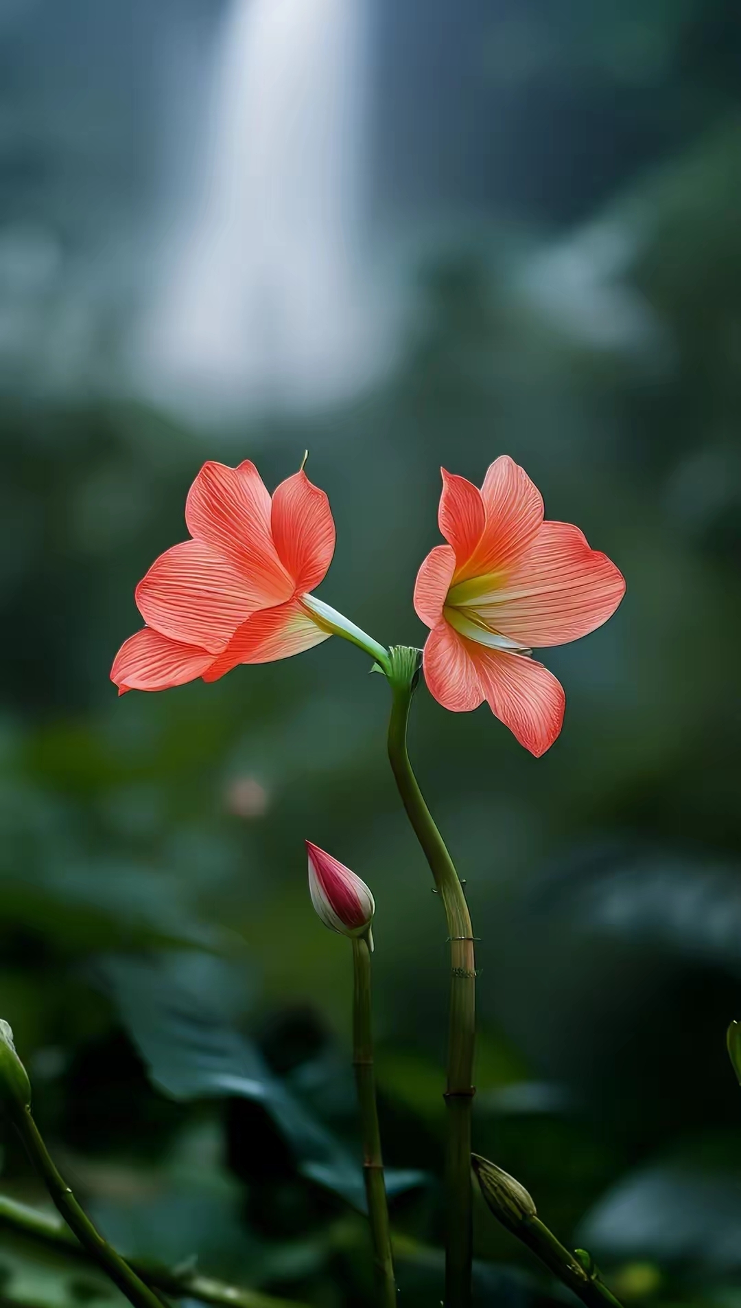 百合的样子唯美图片