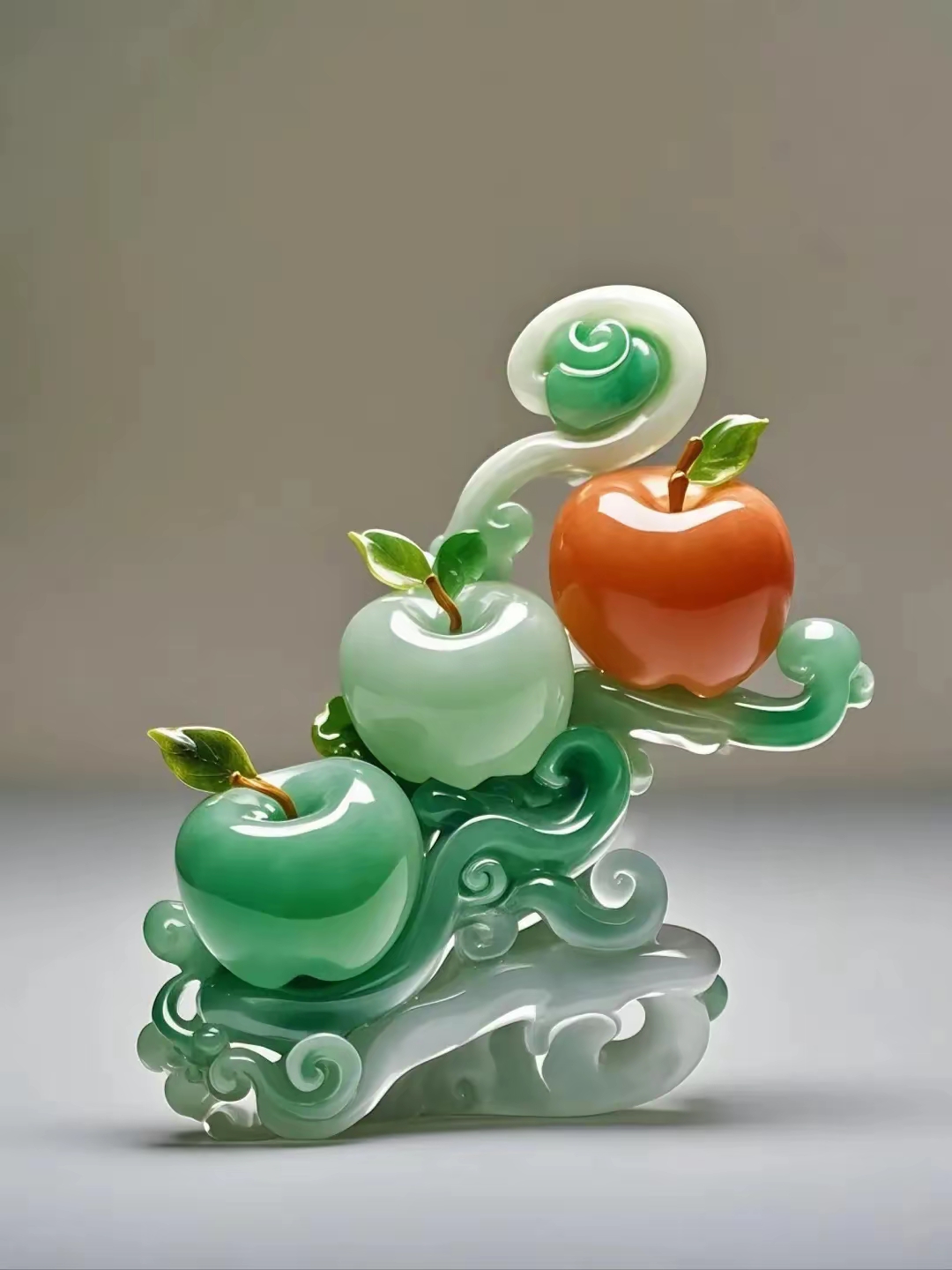 事事如意吉祥摆件好运连连,寓意非常好的柿柿如意平安喜乐图片