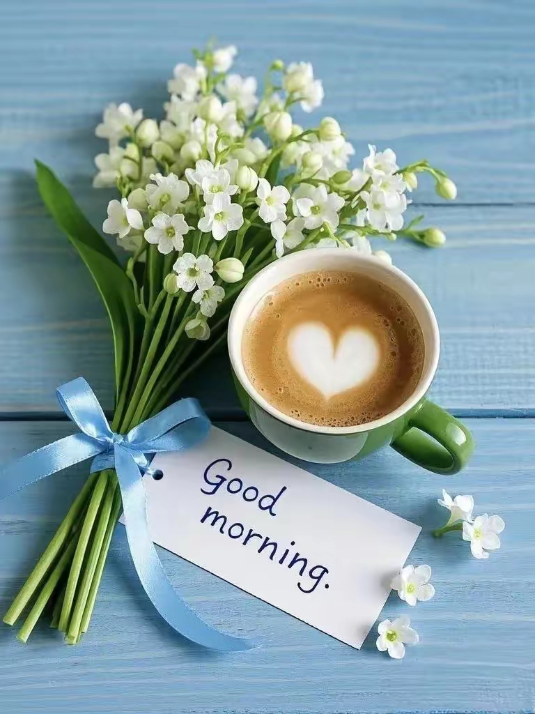 早安,新的一天!英文版早上好精美图片!