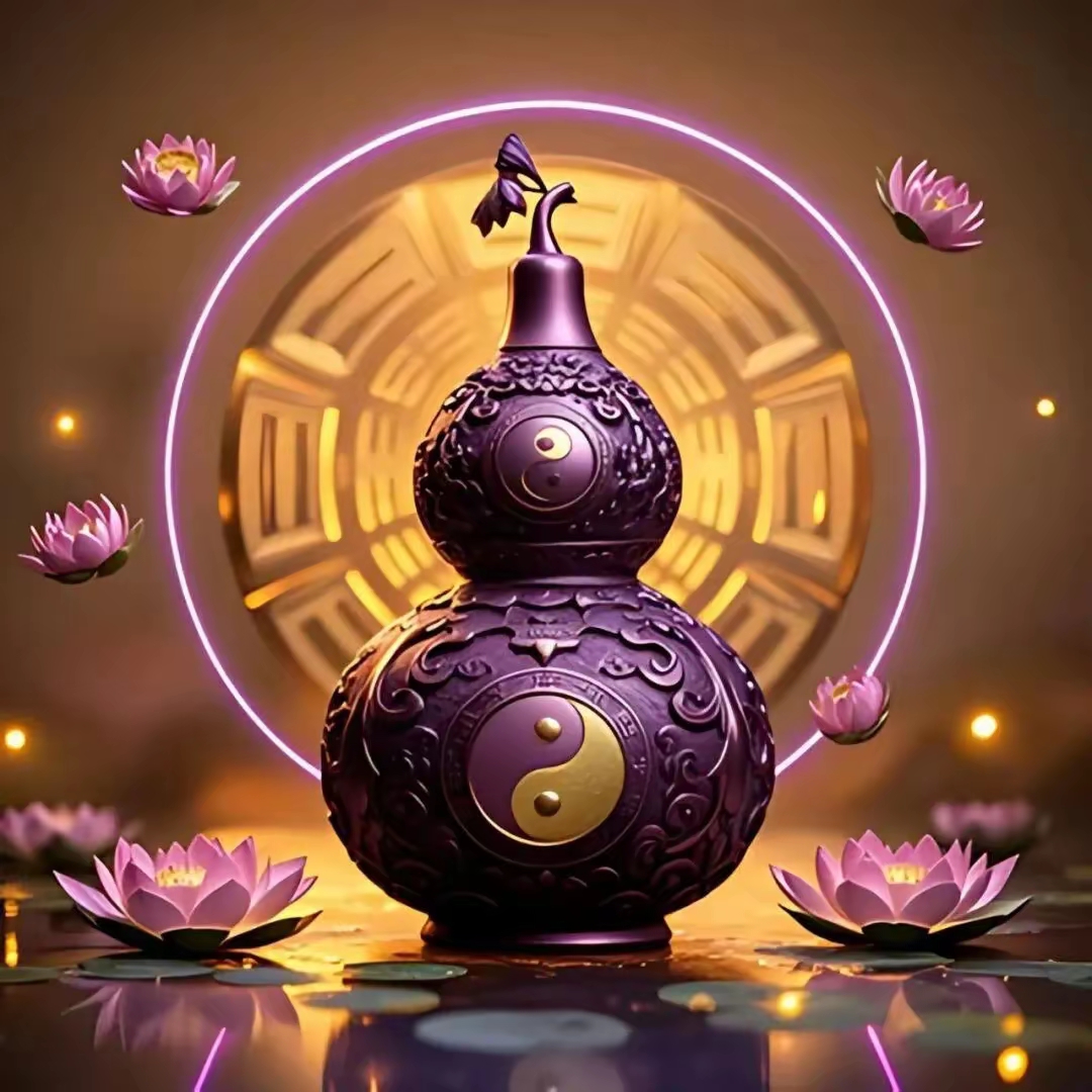 紫气东来节节高福禄双全保平安发财的葫芦图片!