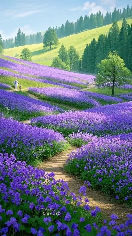 做壁纸屏保手机背景墙一定很漂亮,隔着屏幕都能感觉到清新的空气,仿佛