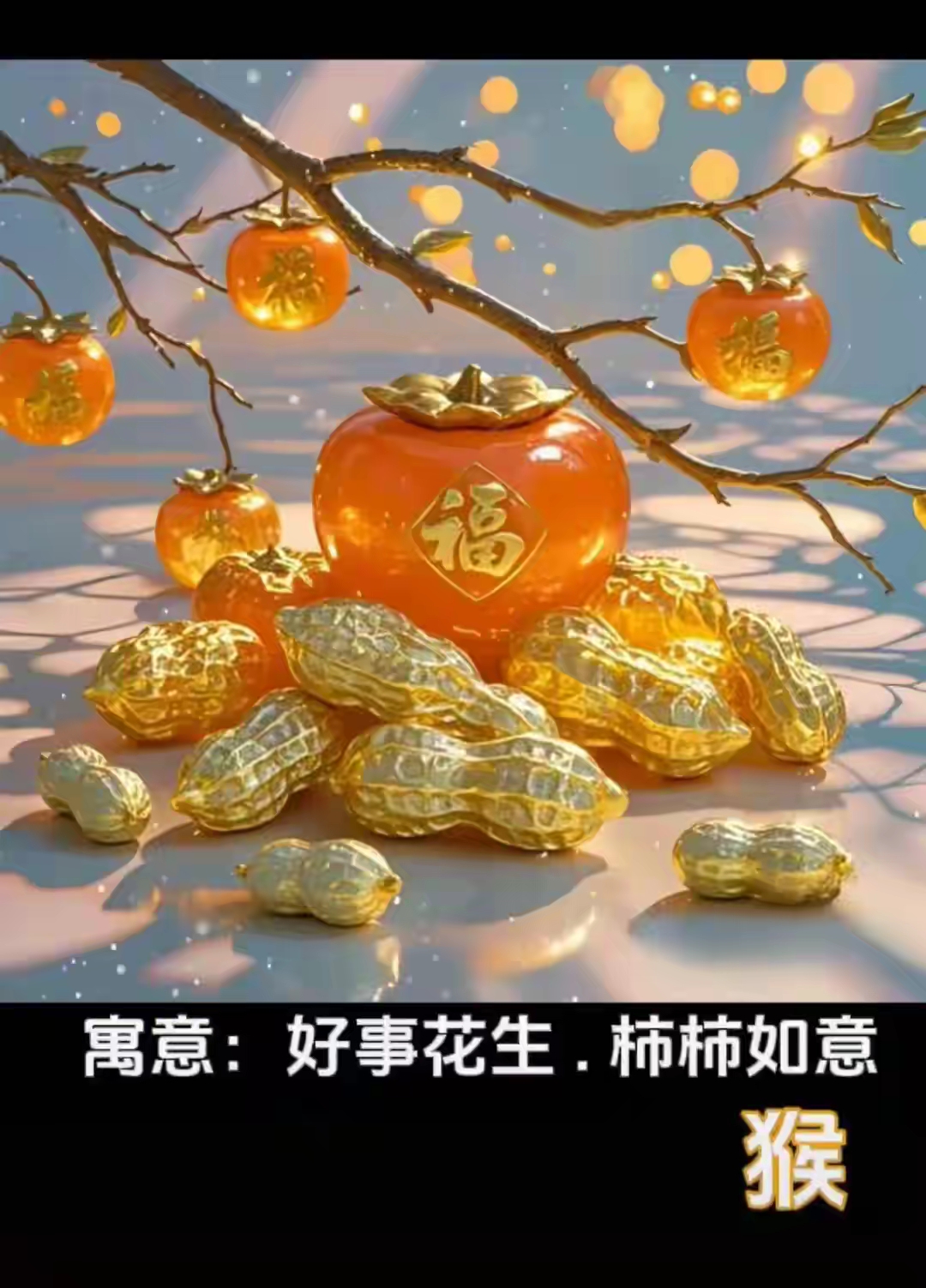 寓意美好旺财吉祥如意的的图片