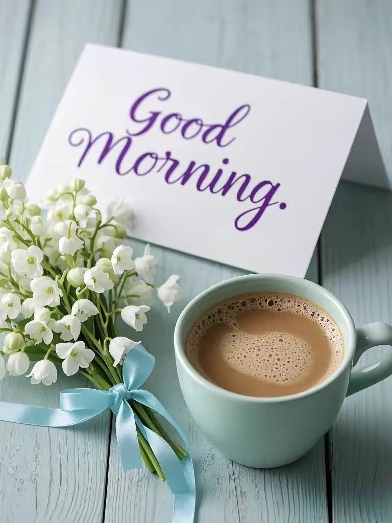 早安,新的一天!英文版早上好精美图片!