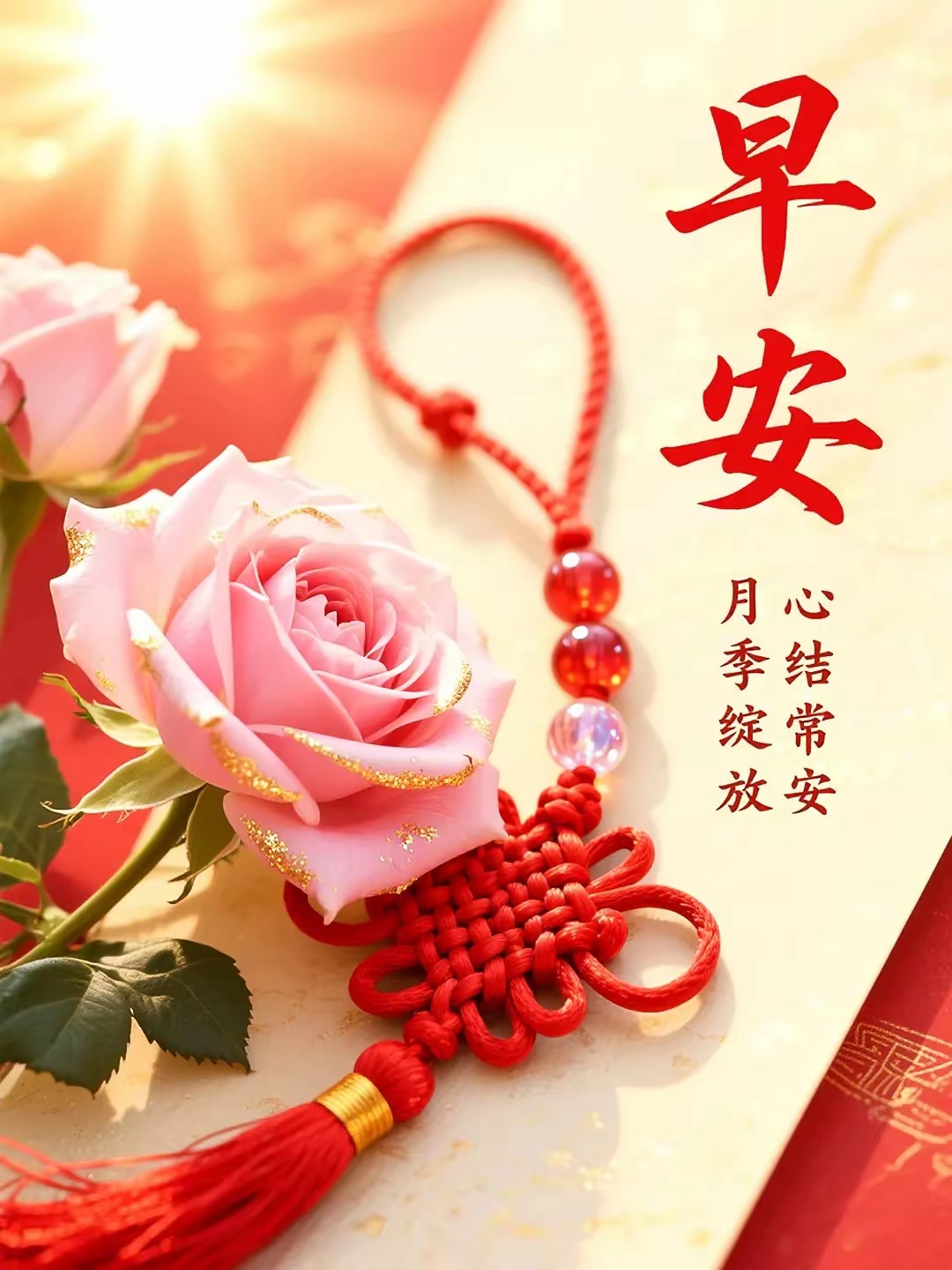 早安你好,早安吉祥如意喜乐平安好运连连柿柿如意图片!