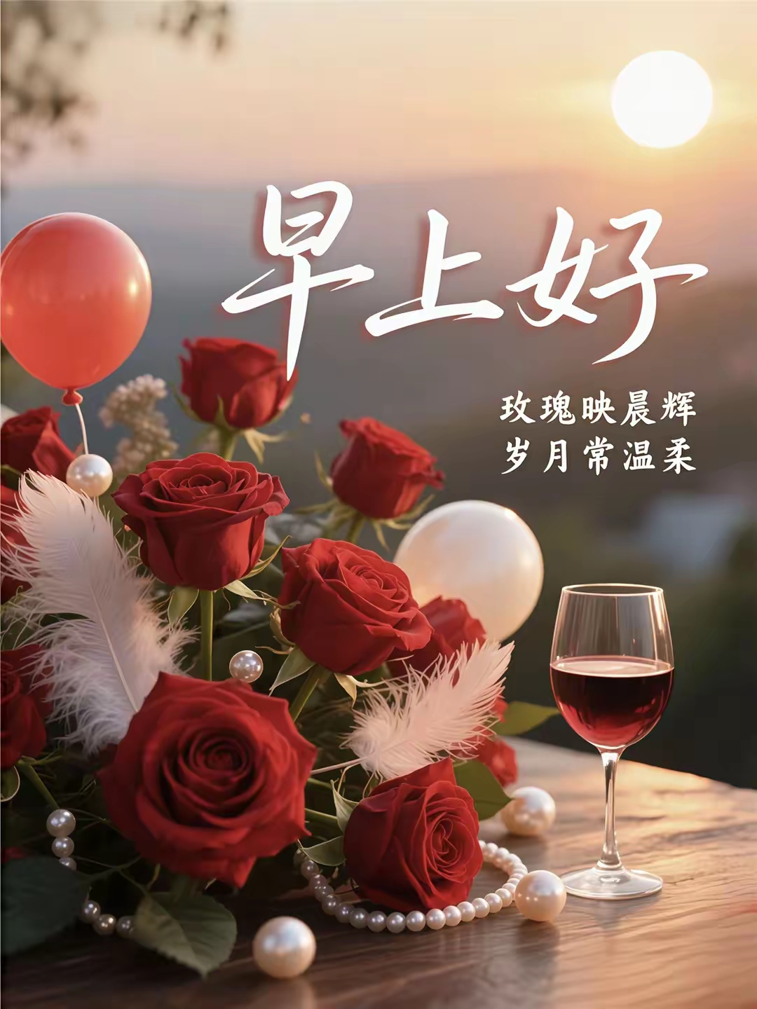 早上好图片,早安你好图片,早安你好问候语图片