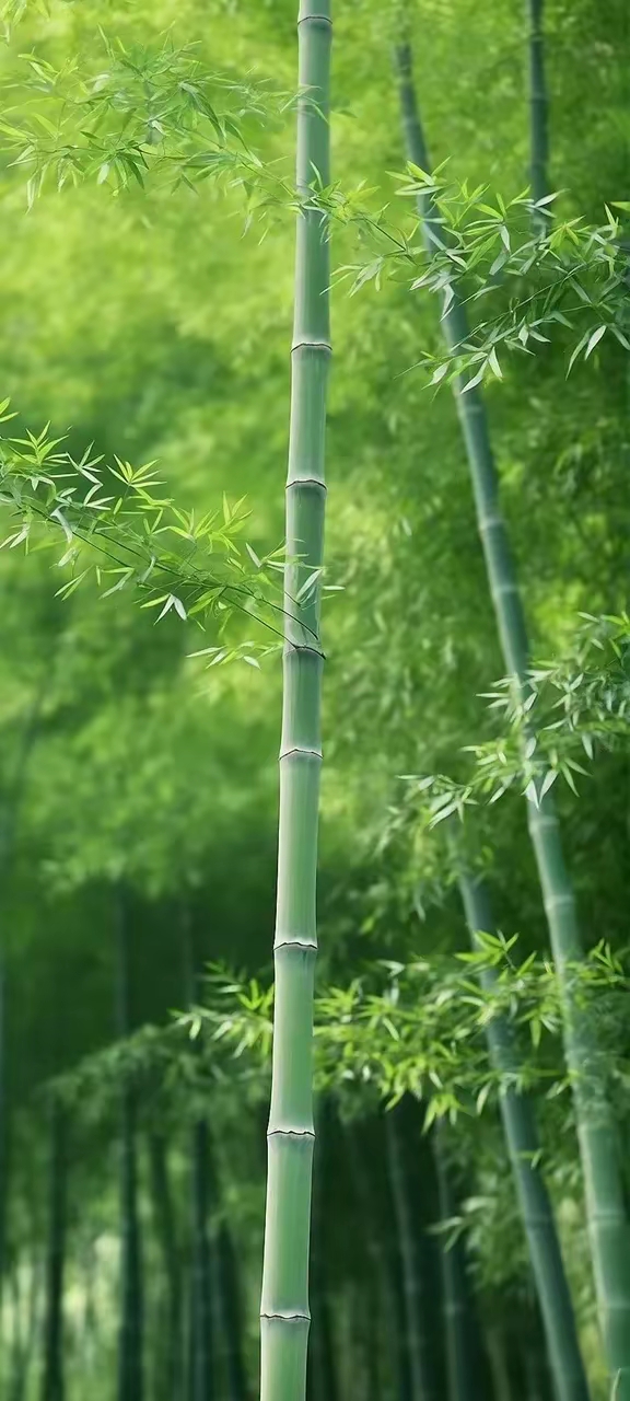 手机图片背景图壁纸屏保背景墙的图,碧绿的竹子图片.