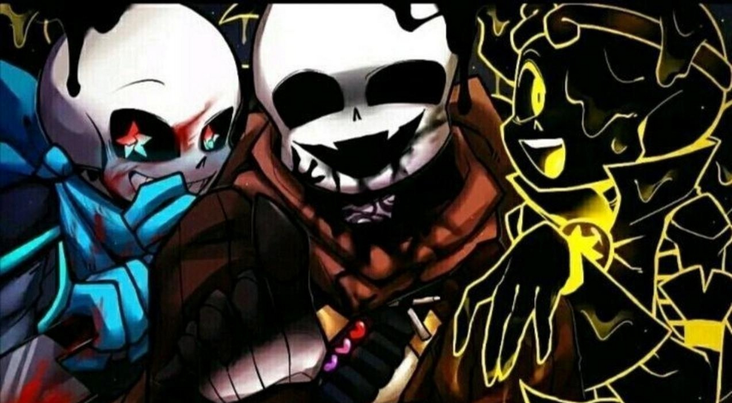 [星星]星星眼战队[星星] 黑化后Ⅴs黑化前