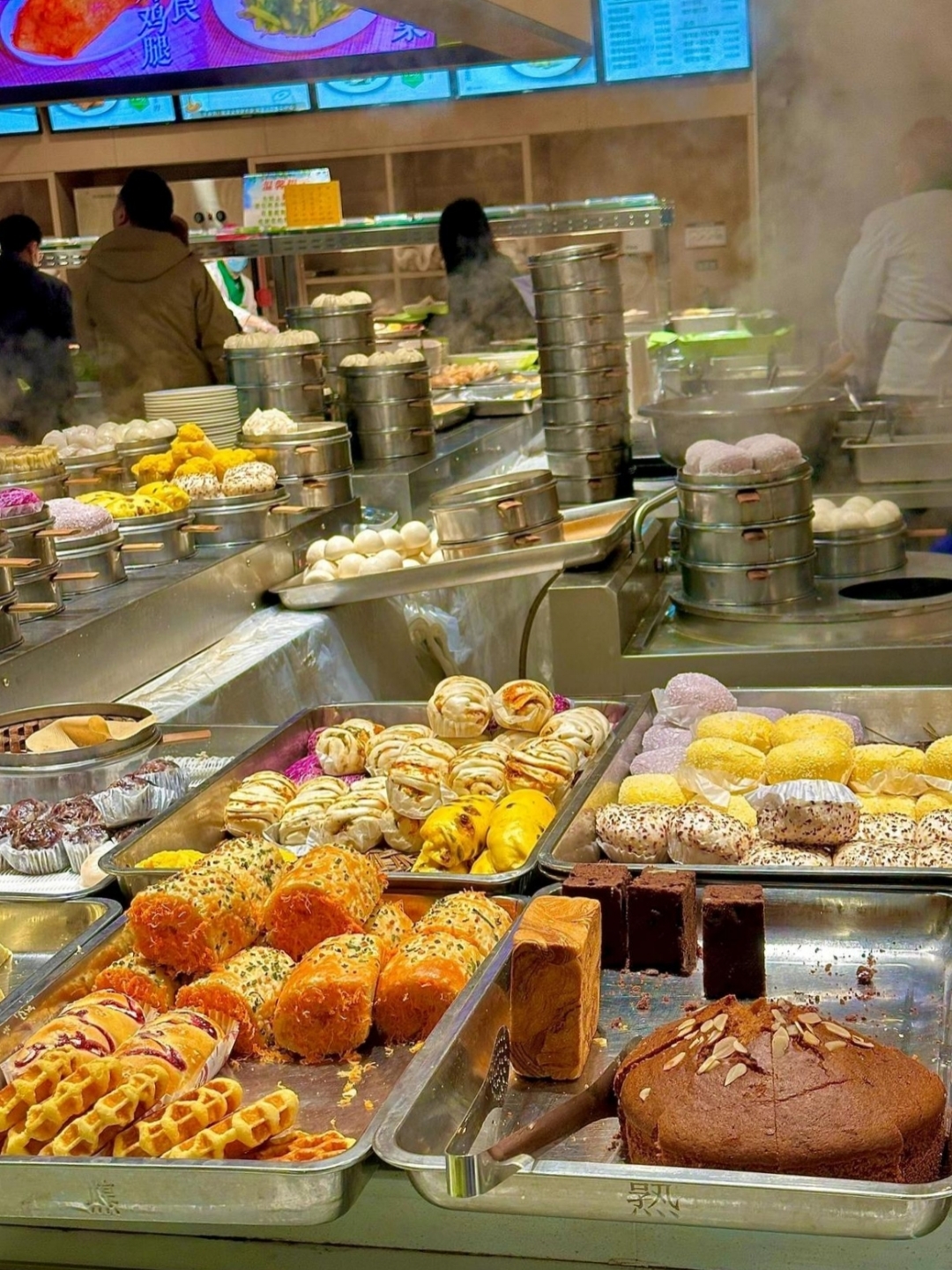 别问我这究竟是哪个大学的食堂早餐,也别去纠结是哪所高校能有如此