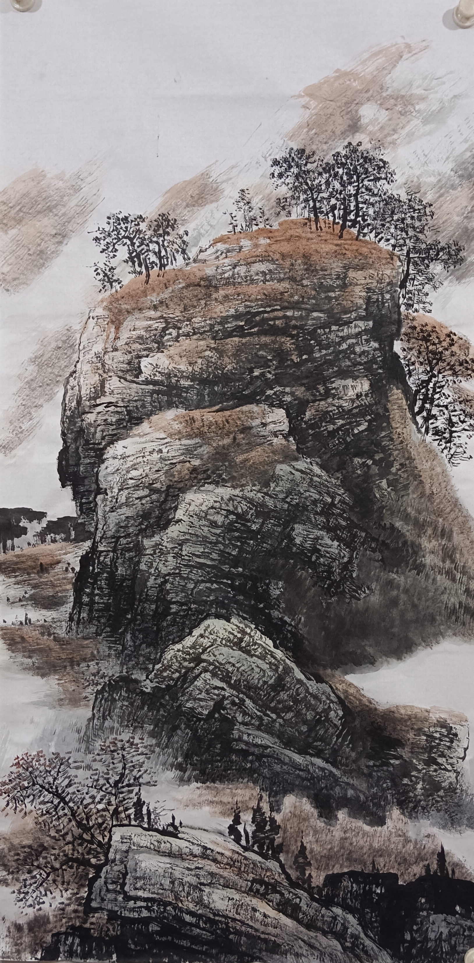 四尺整张国画山水