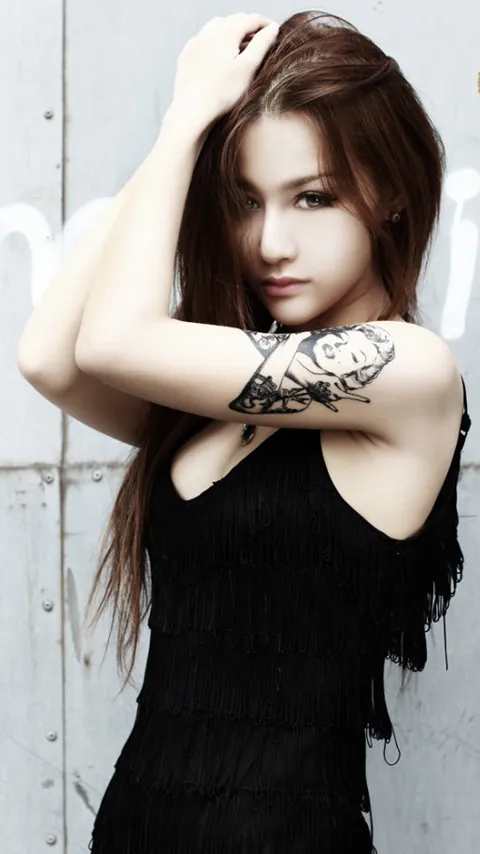 四位纹身美女,你最喜欢谁呢?