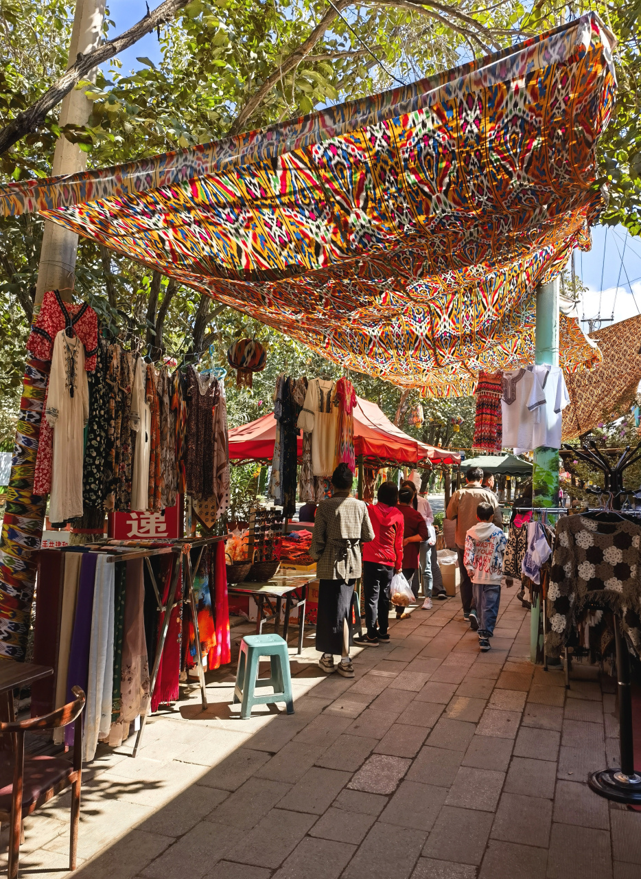 库车老街,位于新疆维吾尔自治区阿克苏地区库车县.