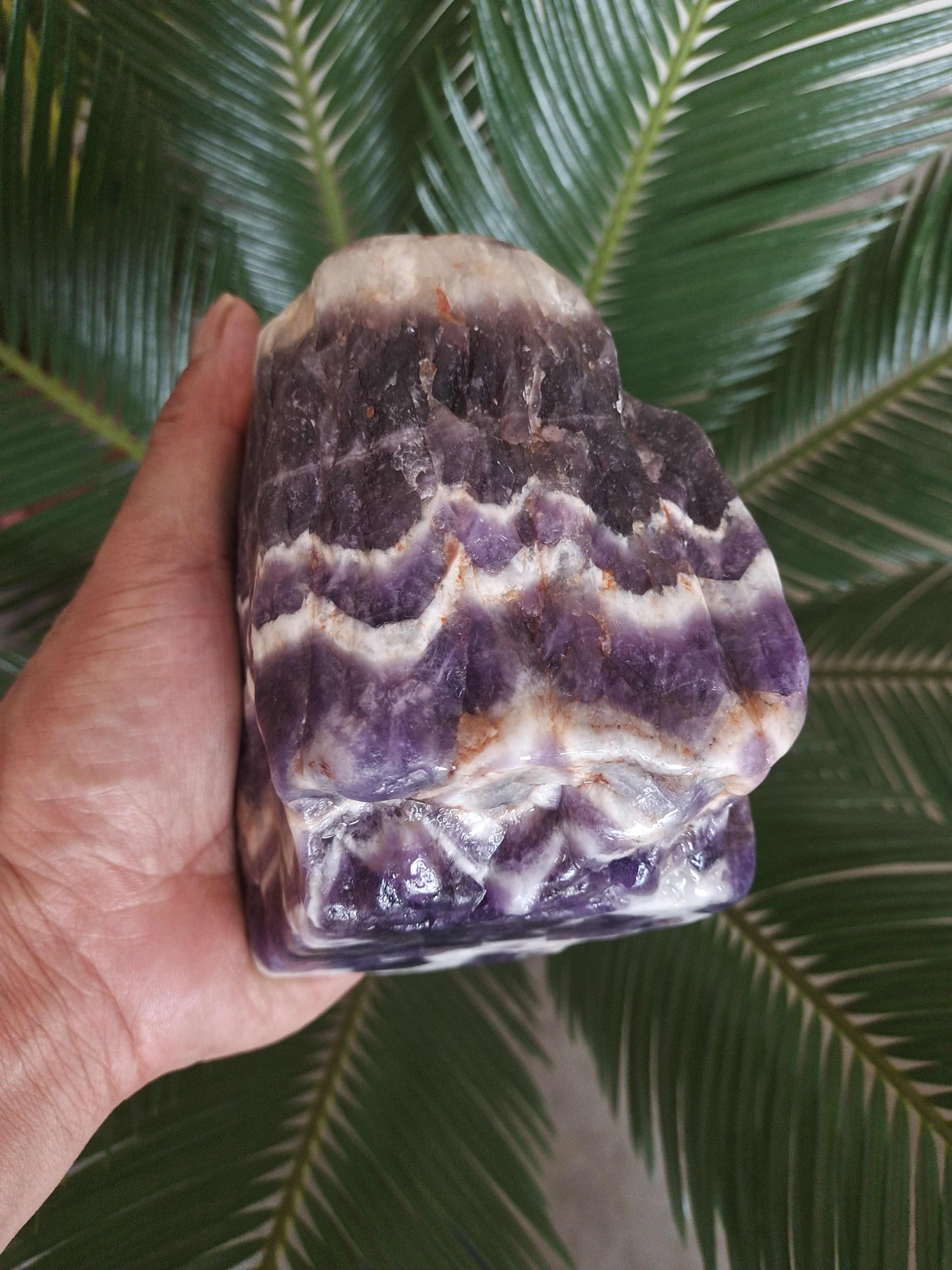 紫色水晶原石