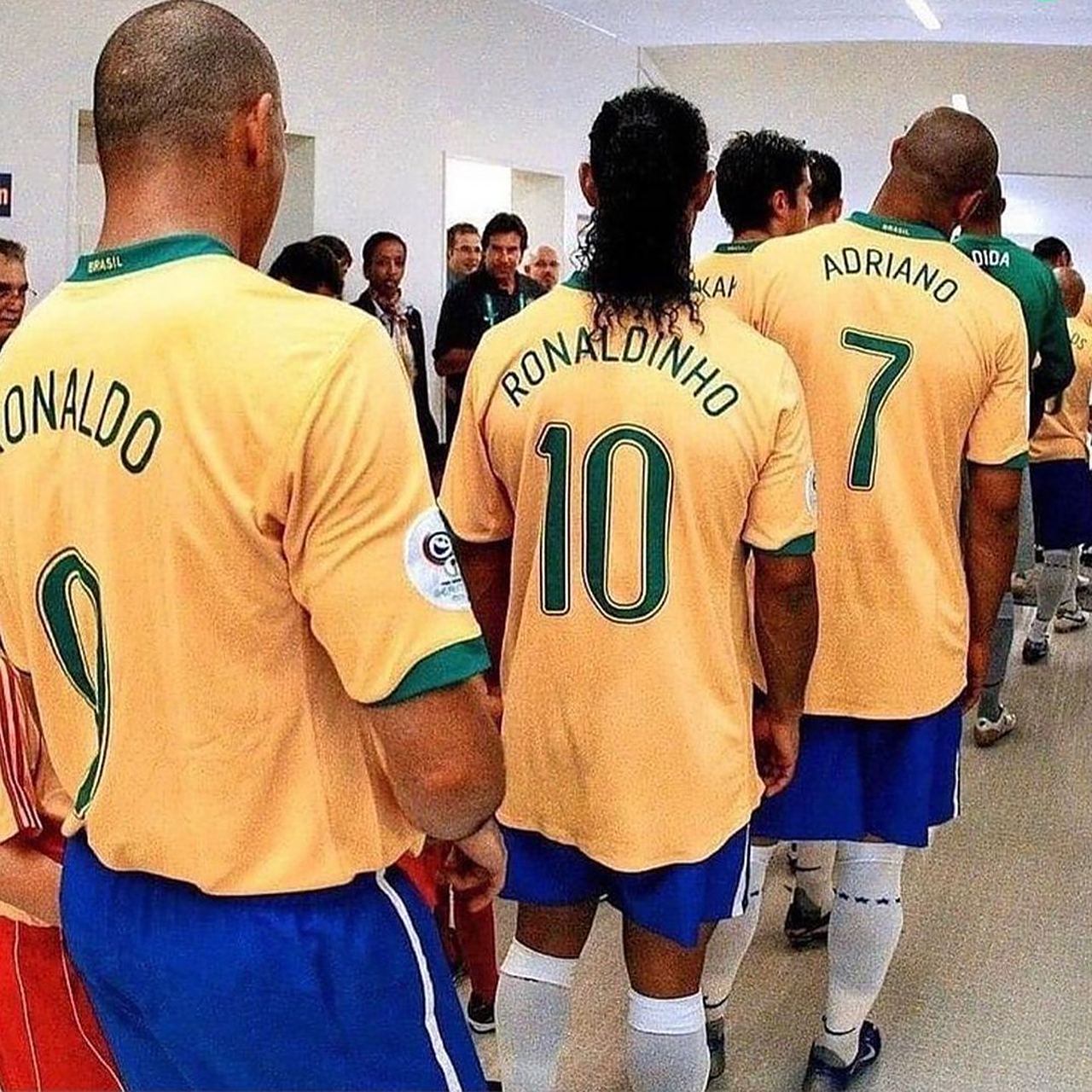 罗纳尔多#  #罗纳尔迪尼奥#  #阿德里亚诺