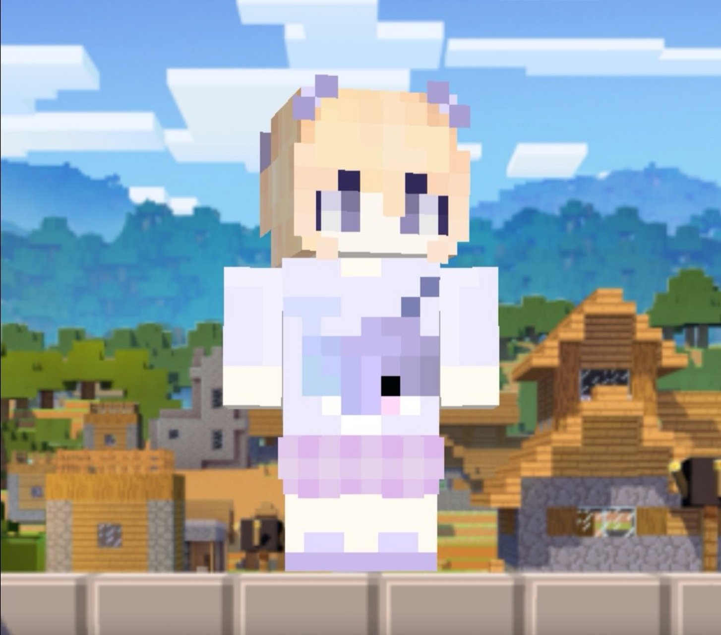 mc可爱小短腿皮肤(女生)