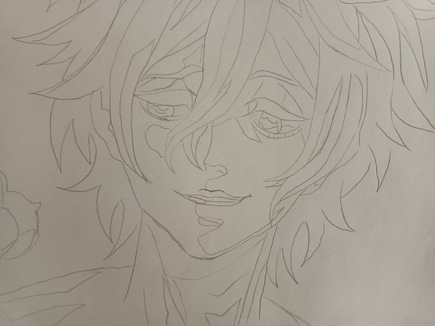 记录我画画的每一步,第一步~ #终末的女武神亚当