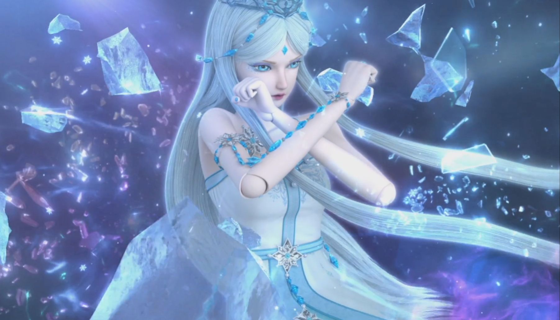 动漫《叶罗丽精灵梦》——冰公主!