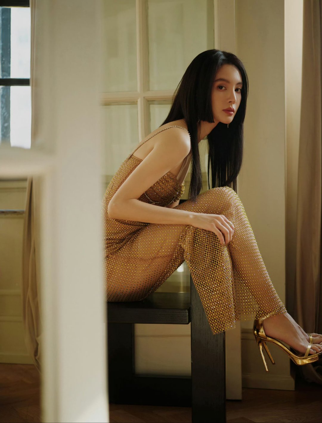 金晨美腿玉足合集,这大长腿看的人浴血喷张,让人欲望飙升!