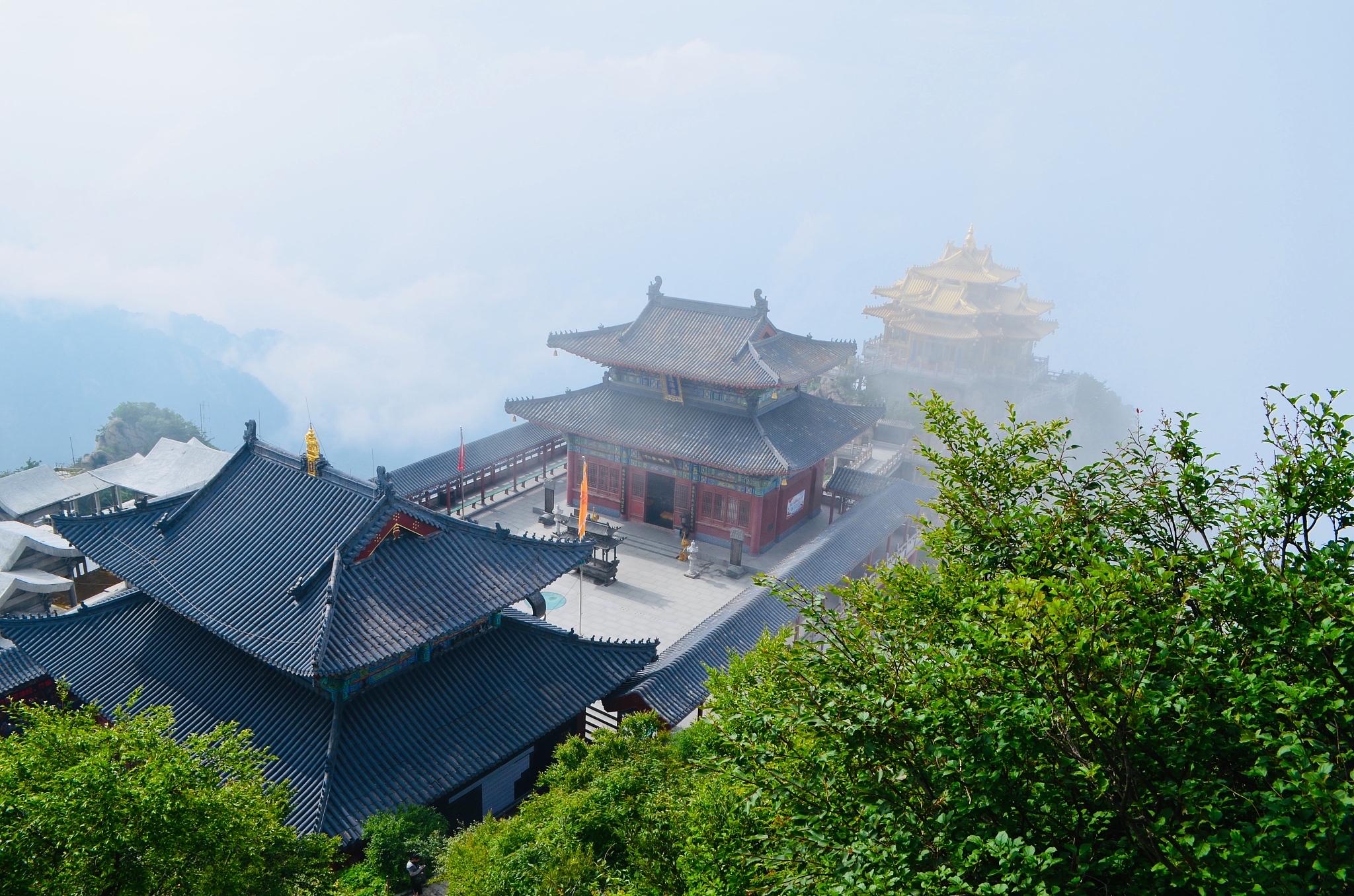 宝鸡灵山风景区图片图片